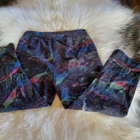 Girls capri mermaid leggings - Picture 3 of 5